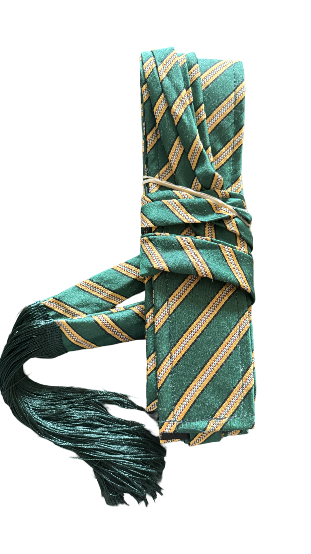  Green traditional belt