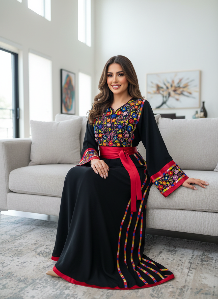 Black traditional thought, red belt