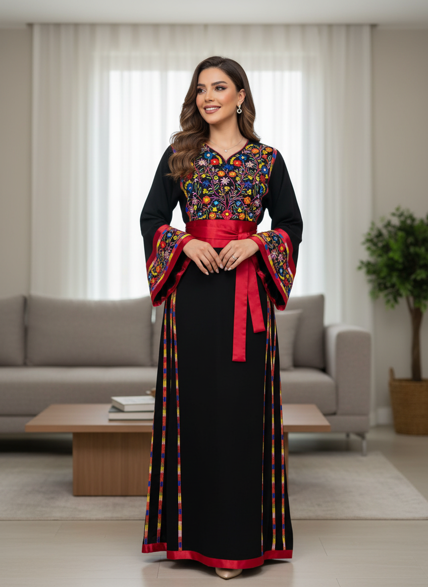 Black traditional thought, red belt