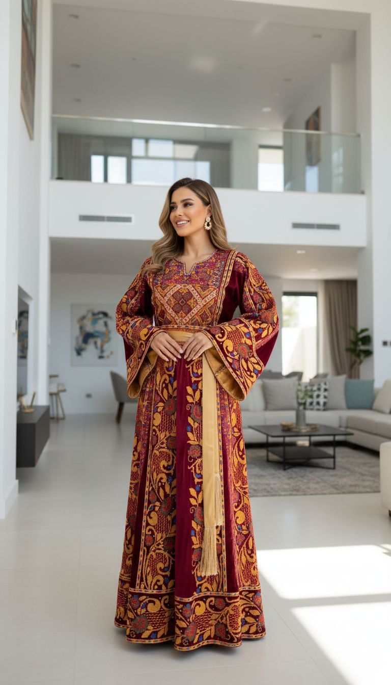 Burgundy silk velvet