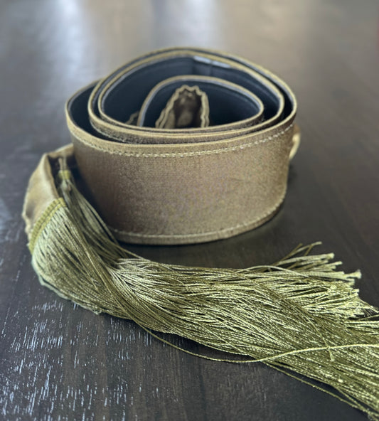 Olive green belt