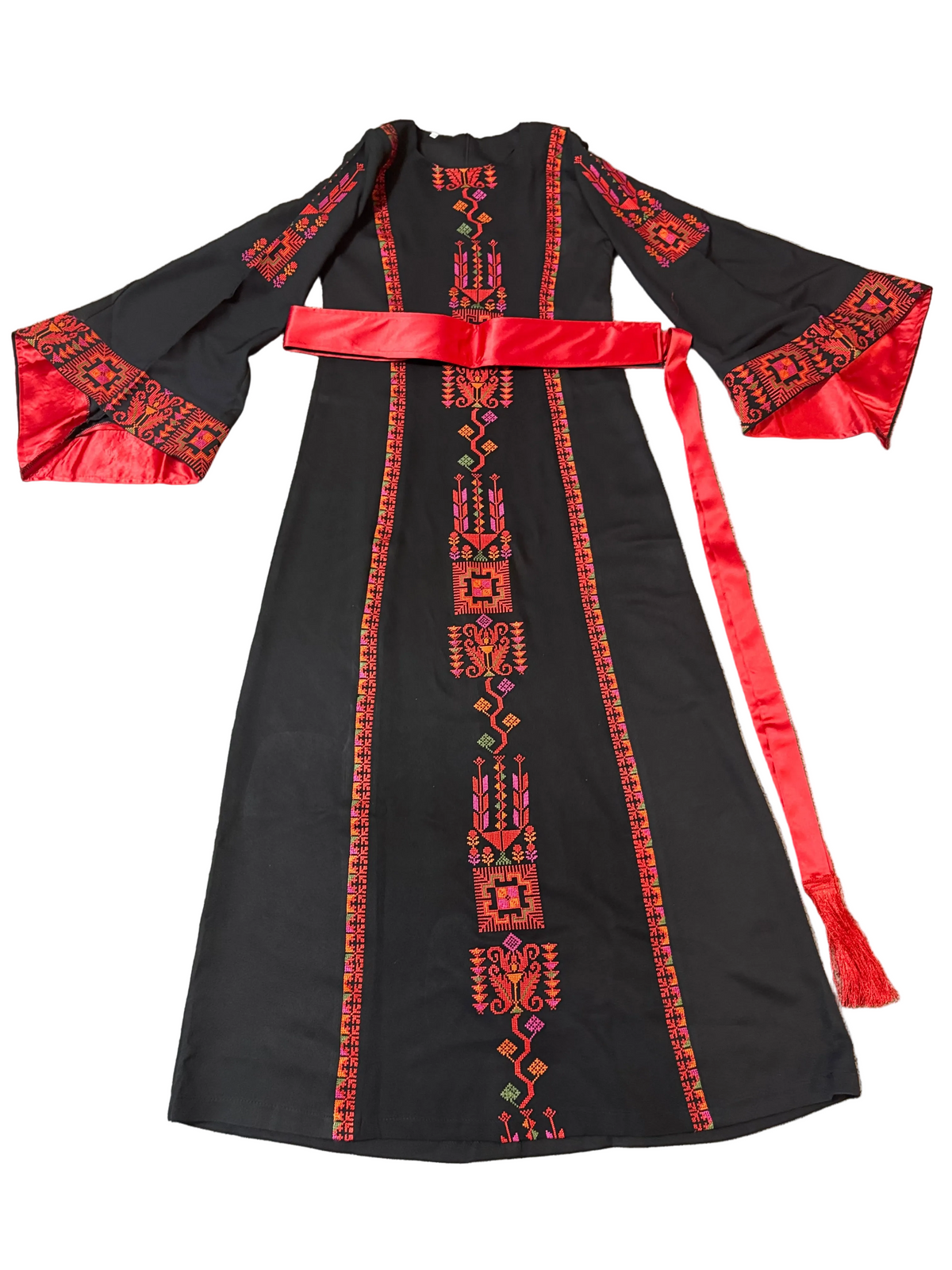 Black Embroidered Dress