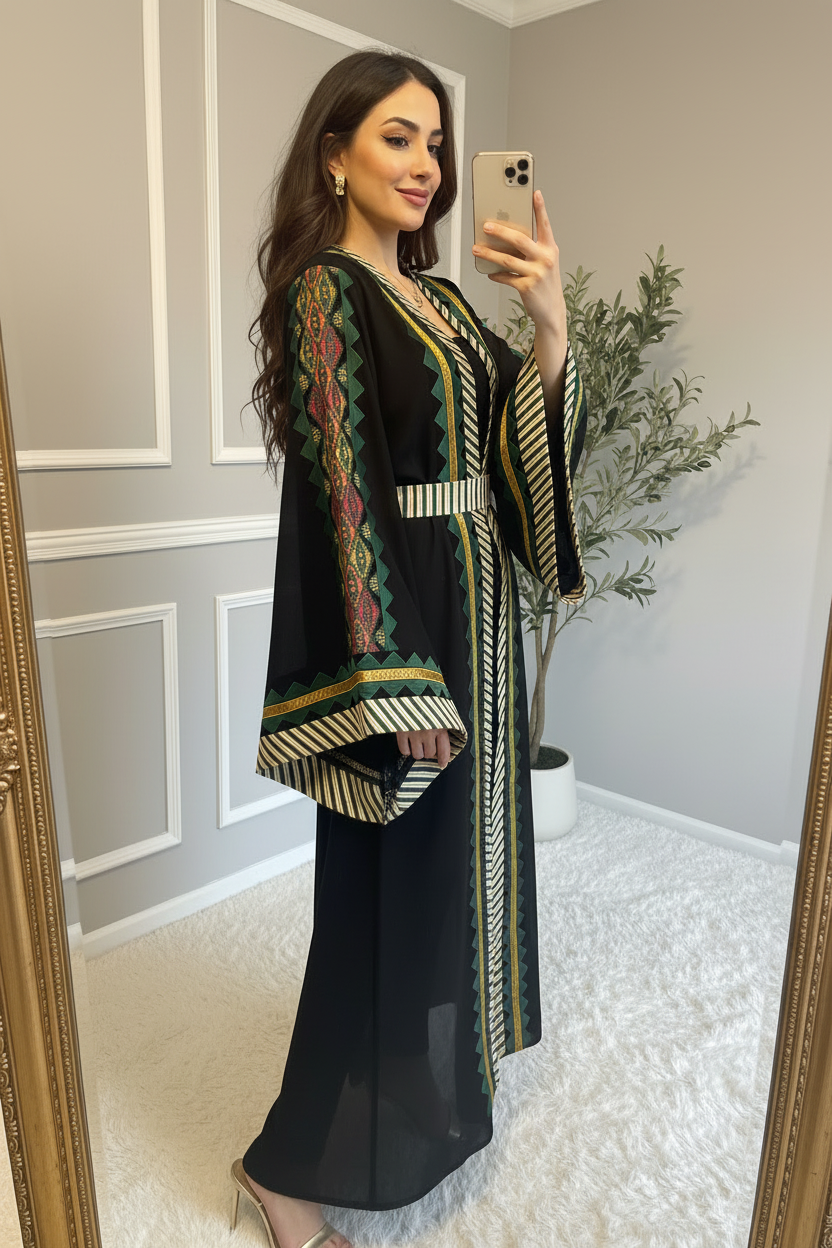 Green Abaya - Copied from Magenta Reference